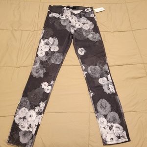 J Brand NWT 835 MID-RISE CROP SKINNY PHOTO READY FLEUR NOIR sz 24